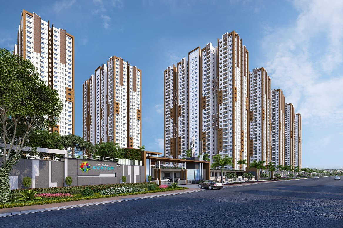 My Home Avatar Luxury 2 And 3 Bhk Apartments Flats In Gachibowli Gallery