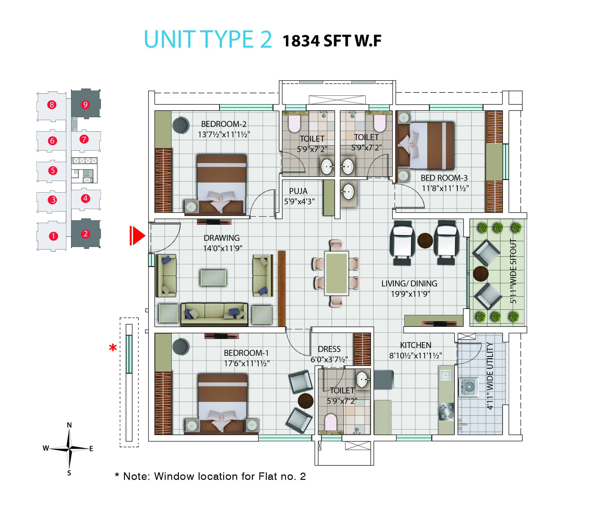 My Home Avatar Luxury 2 and 3 bhk apartments and flats in